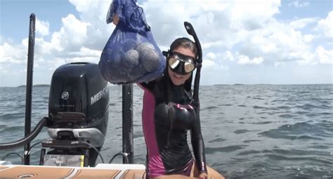 naked fishing|SCALLOPING with Luiza & Huntress Jen!